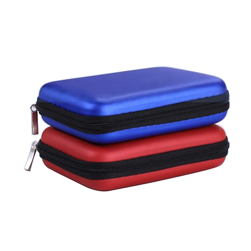 1 pc Portable EVA & Nylon Hard Disk Carry Case Bag for Hard Disk/Power Bank/Cable/Earphones External Storage Hard Drive Bags