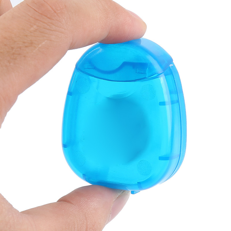 Hilo Dental esencial para cuidado bucal de 25m con estuche utensilio para cuidado bucal higiene Dental portátil