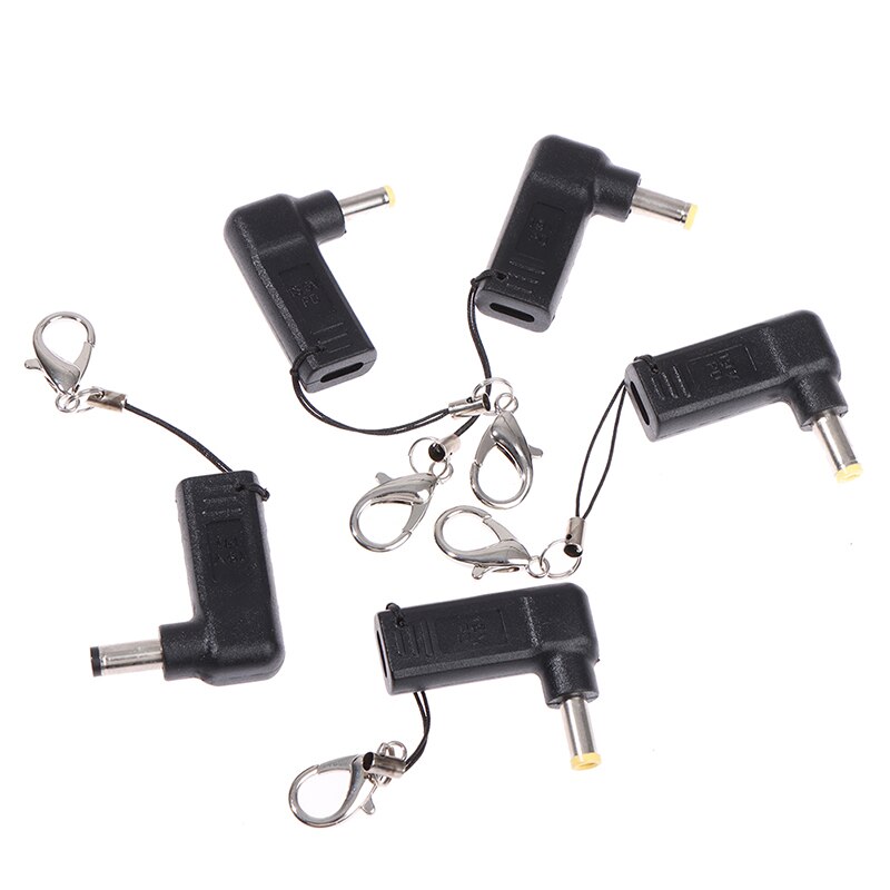 1pc USB 3.1 USB-C Type-C bus to 5.5*2.5/5.5*2.1mm DC power supply plug converter bus with PD simulation trigger