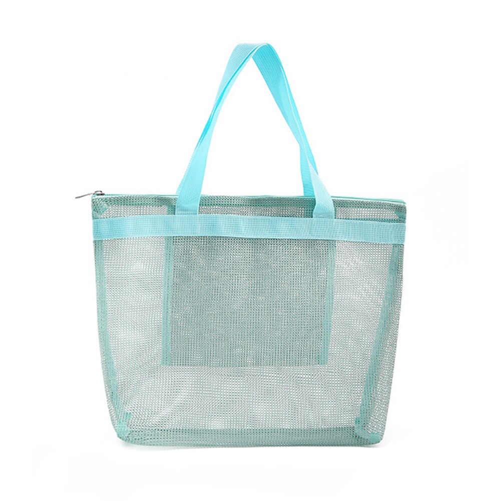 Women Mesh Transparent Bag Double-layer Heat Preservation Large Capacity Picnic Beach Bags beach park sports Shoulder ba