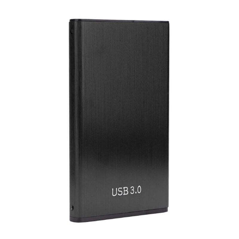 aluminium 2.5 Cal HDD obudowa na SSD SATA na USB 3.0 adapter obudowa dysku twardego: Czarny