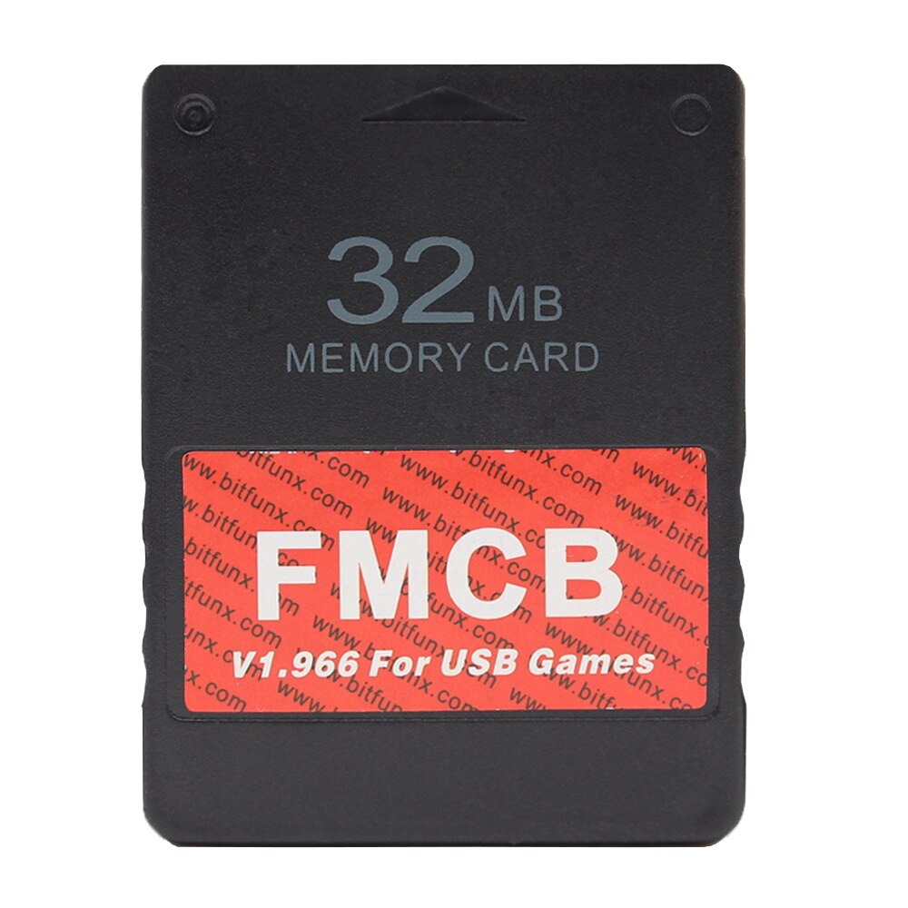 Bitfunx FMCB Memory Card for PS2 Console USB HDD Games Retro Video Gaming Support PS2 PS1 Games