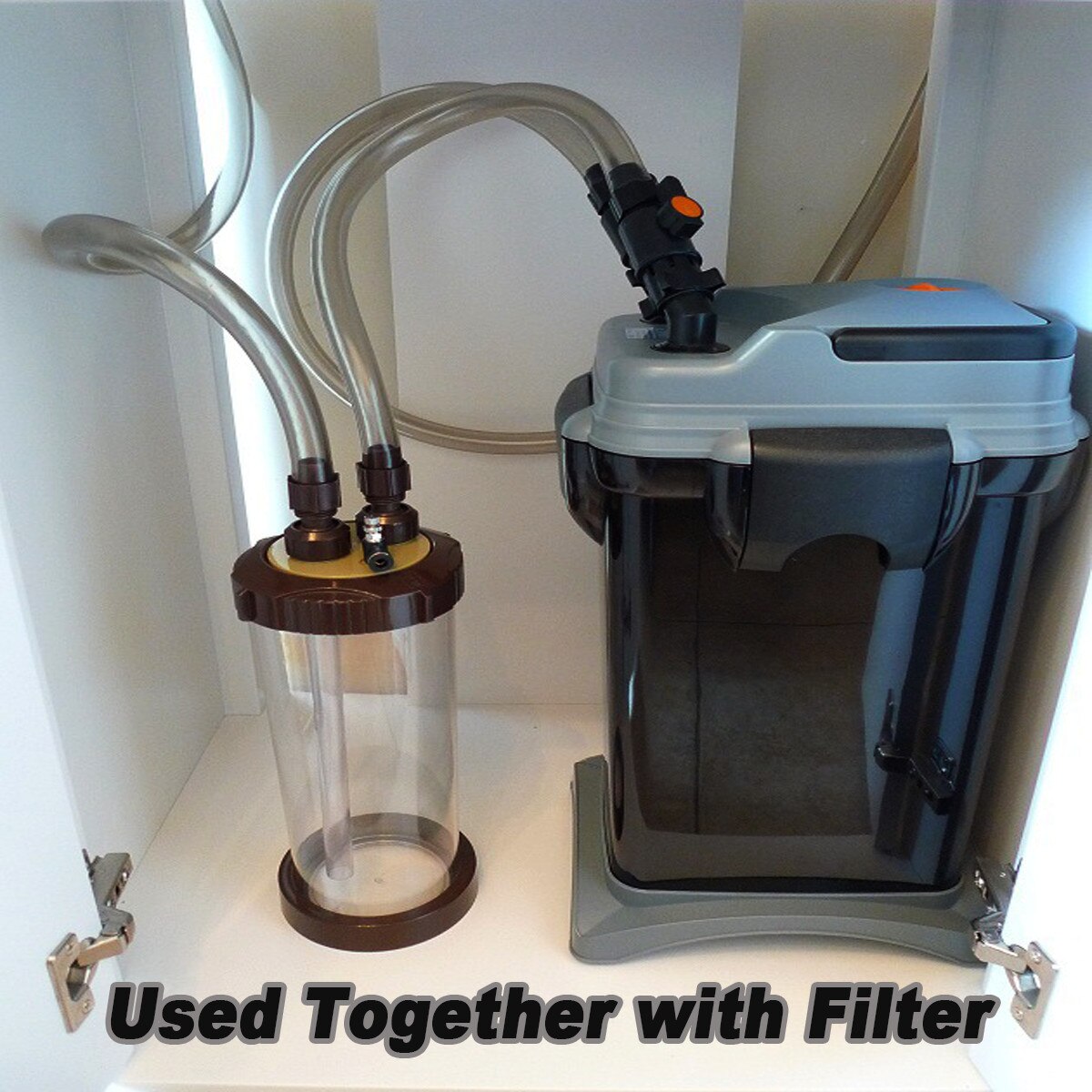Atomiseur CO2 transparent 2500ML, Super diffuseur externe Turbo, Aquarium, plante d&#39;eau, paysage aquatique