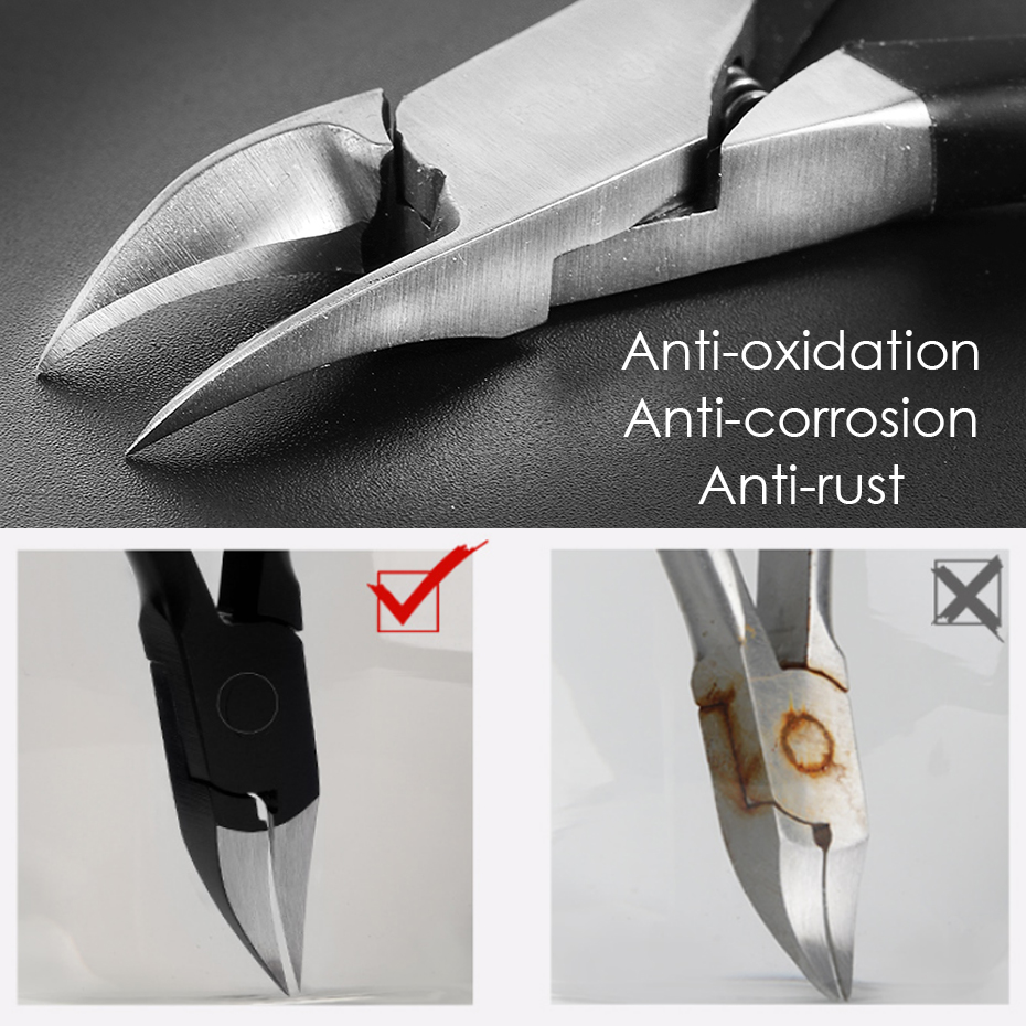 Coupe-ongles en forme de bec d&#39;aigle, pour pédicure, pince à ongles incarnés, Paronychia, ciseaux, outils de manucure, PPQ1-23