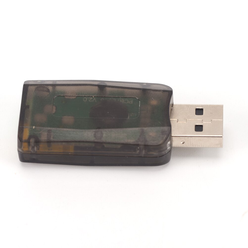 USB 3D carte son USB Audio 5.1 externe USB carte son adaptateur Audio Mini haut-parleur Interface Audio micro casque très bon marché