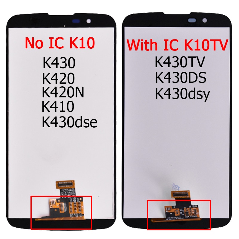 Original K10 LTE LCD For LG K10 Display 5.3" K10LTE K420N K430 K430DS K410 K10TV K430TV K430DSF K430DSY LCD Touch Screen