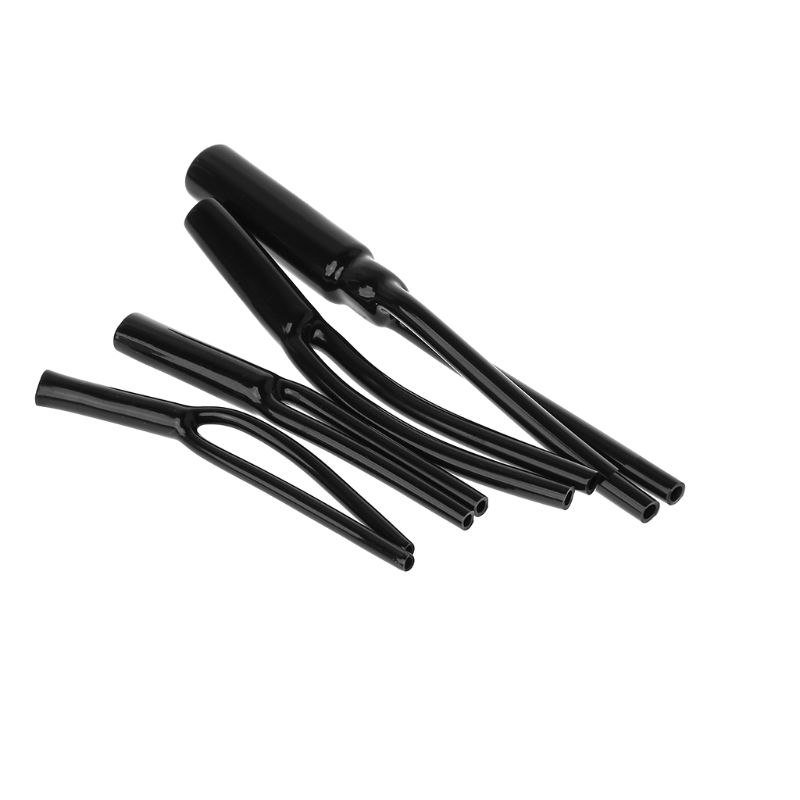 A0NB Lautsprecher Kabel Y Splitter Schlauch Stiefel Draht Hosen Stiefel Subwoofer DIY Zubehör