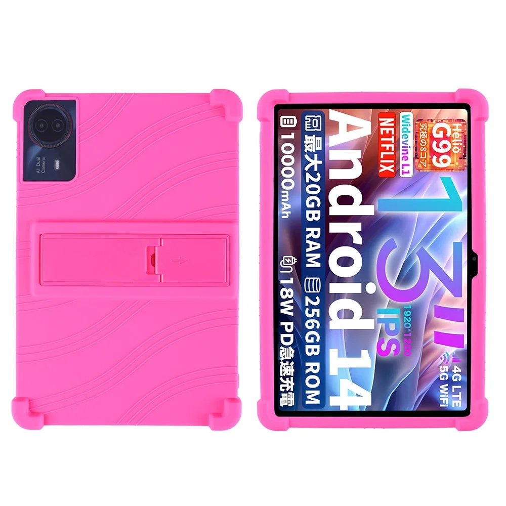 Teclast Tablet Case13-inch voor T65 Max Tablet Beschermhoes Houder Case Tablets Beugel: Roze