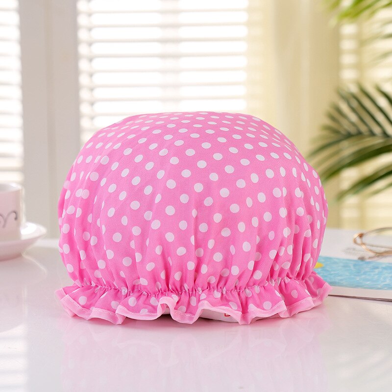 Gorro de baño grueso impermeable, cubierta de ducha de doble capa, a prueba de aceite, accesorios de cocina, 1 Uds.: 03