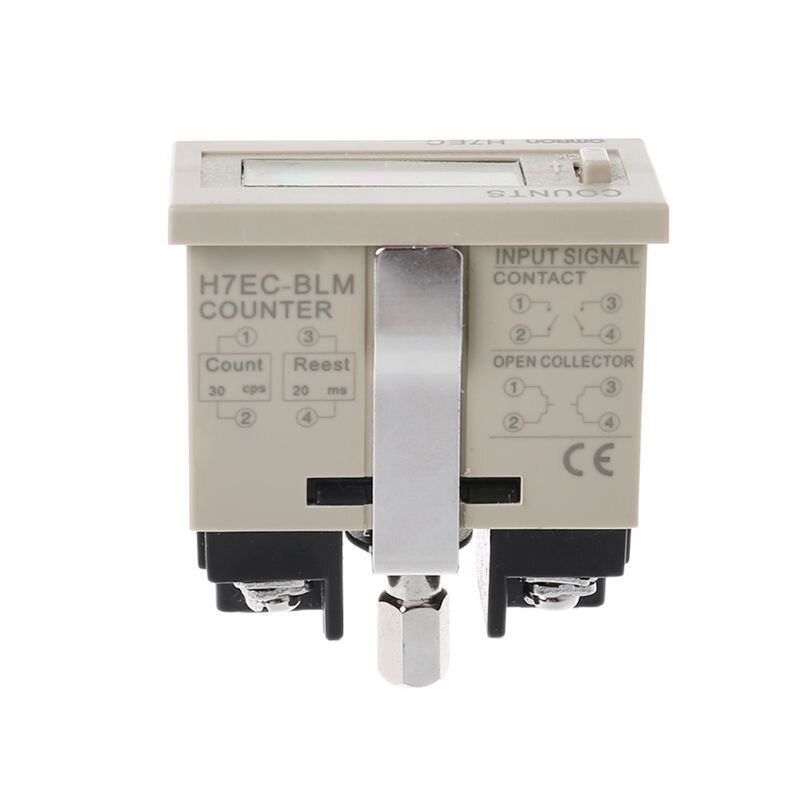 Contador electrónico Digital para venta de H7EC-6 Omron contador de horas sin voltaje