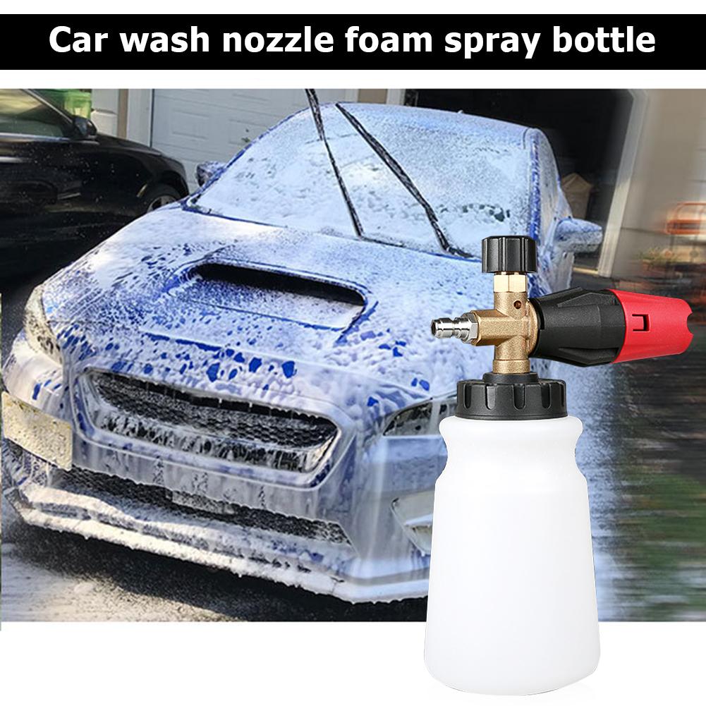 High Pressure Water Spray Gun 1/4 Quick Connector Washer Snow Foam Jet Bottle Washing Car Wash Machine Garden Watering Tool