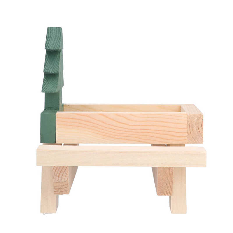 Picnic Table Feeder with Corn Cob Holder for Outdoor Squirrel Picnic Table Wooden Squirrel Picnic Table Pet Picnic Table