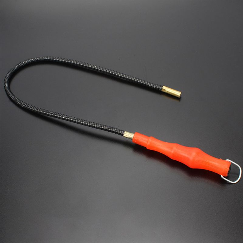 60cm joustava magneettinen pickup työkalu magneetti autotalli työkalu korjaus poiminta punainen muovinen kahva taivutettava metalli tarttuja