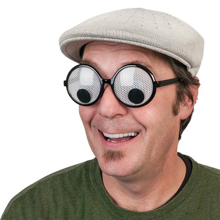 Estartek Grappige Glazen Goggle Ogen Bril Voor Internet Celebrity Self Timer Props Feestartikelen Halloween Cadeau