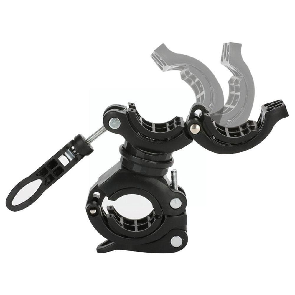 Lamp Holder Bicycle Flashlight Lamp Holder Front Lamp Mountain Holder Bike Accessorie Fixed Bike Holder Riding Bracket Equi J3d5