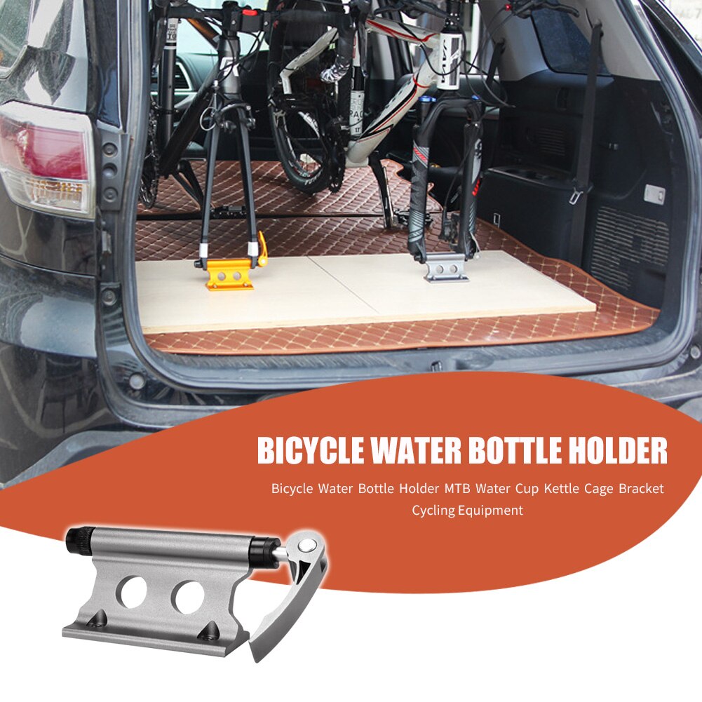 Mtb Weg Mountainbike Voorvork Standhouder Draagbare Fiets Quick Release Vaste Klem Voor Auto Travelling Rijden Levert