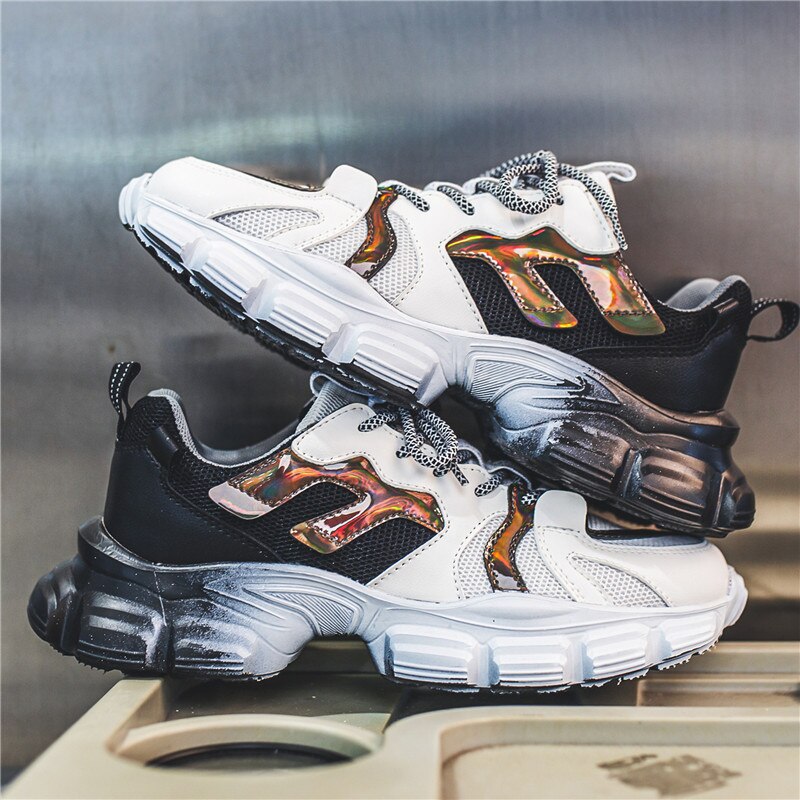 Koreaanse stijl trendy sportschoenen, sportschoenen, comfortabel en schokabsorberend