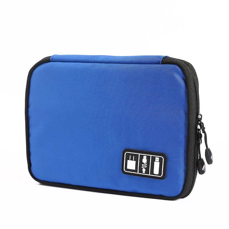 Watch Organizer Box FOR Apple watch bands iWatch Packaging Watchband Holder roll bag Accessories Portable Storage winder Case: Royal blue