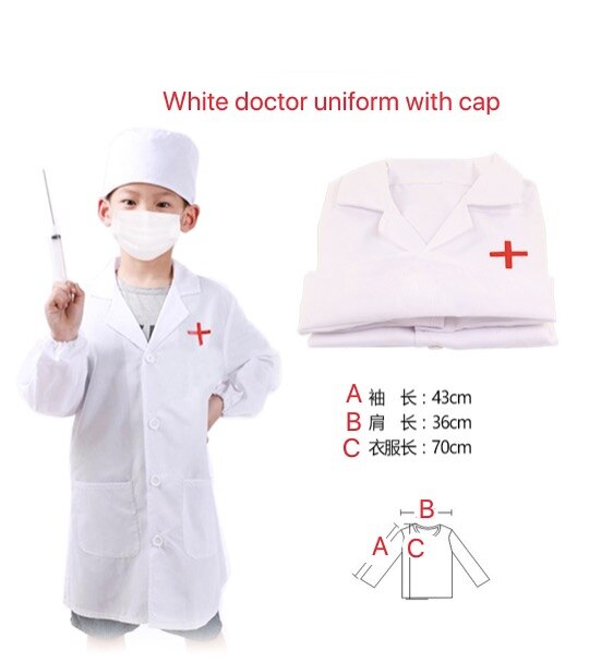 Pretend doctor nurse play toy wooden role play set Durable Nurse Injection Tool Wooden Simulation Medicine Box Study Case