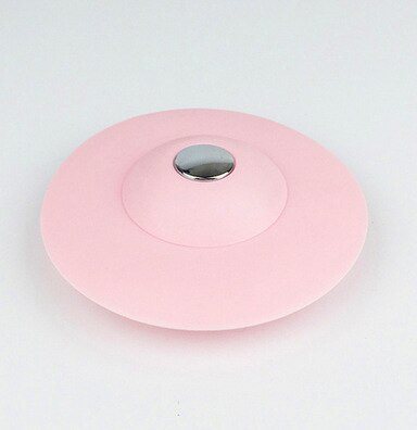 2 Stuks Silicone Druk Type Zwembad Plug Afvoerputje Plug Water Keuken Filter Badkamer Deodorant Stop Netto Universeel Type: Pink 2pcs