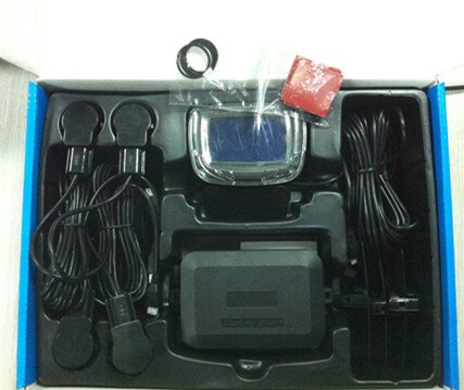 car parking sensor system with LCD display with 4 pcs factory original OEM car sensor