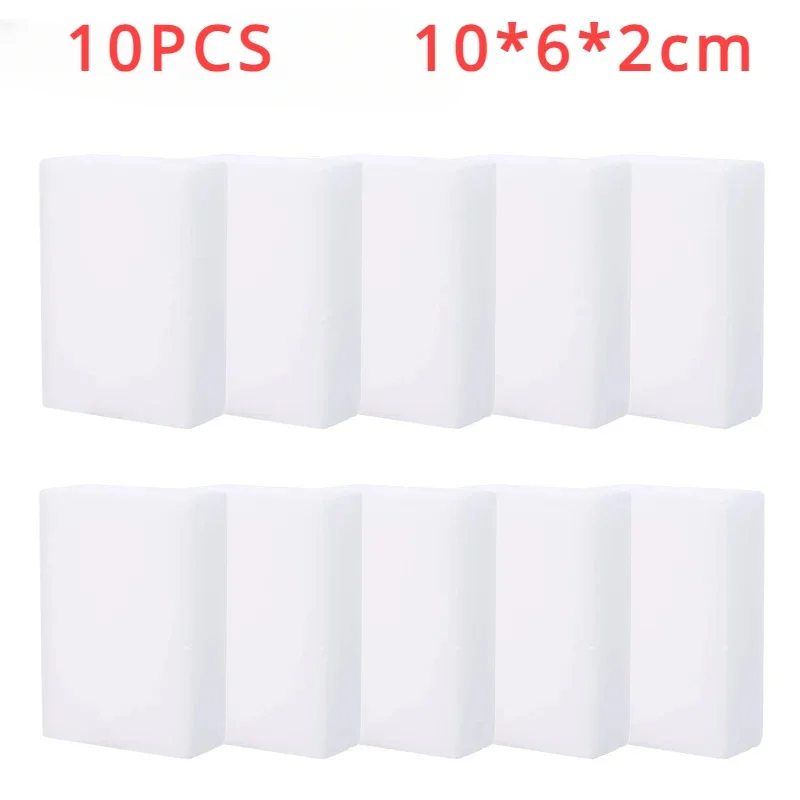 2-20 pezzi spugna magica bianca detergente spugna per pulizia nano melammina per lavare i piatti cucina bagno strumenti per la pulizia della casa: giallo