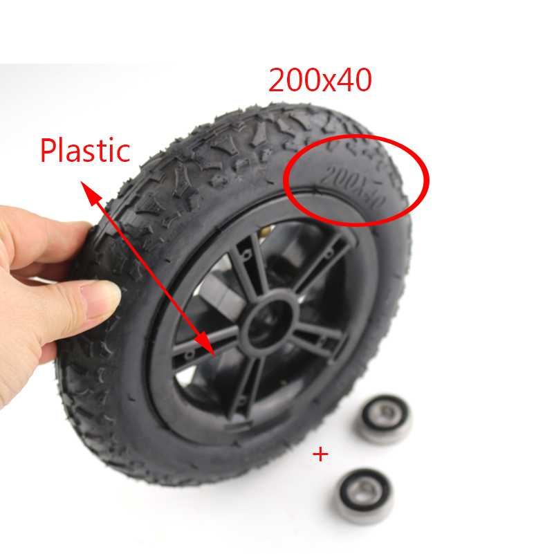 Inner tube and outer tube special scooter with tire hub 200x40- electric scooter Inner tube