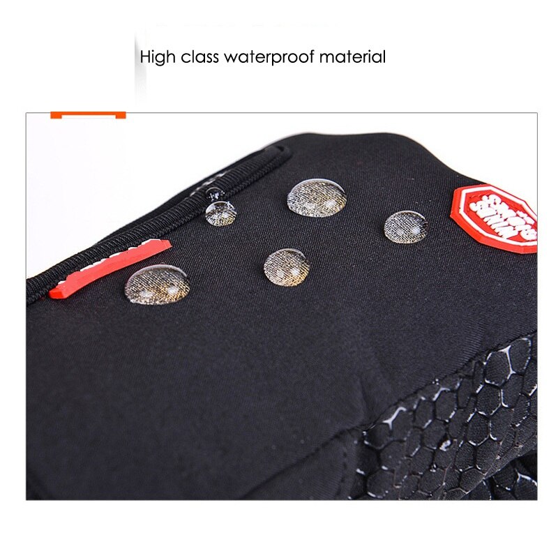 Unisex Touchscreen Handschoenen Winter Thermische Warm Fietsen Fiets Ski Outdoor Camping Motorhandschoenen Sport Volledige Vinger Deel