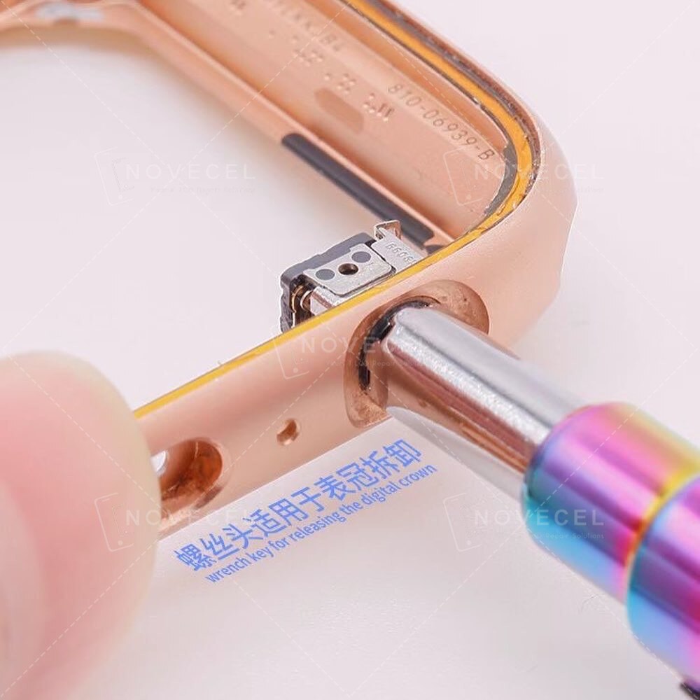 Herramienta de desmontaje de apertura de reloj Mijing CB01 para Apple Watch S1 S2 S3 S4 S4 S6 Kit de reparación de reemplazo de batería de pantalla LCD