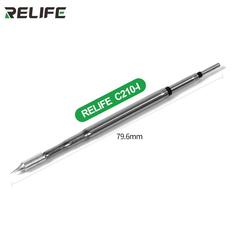 Relife rl -c210 tips universel jbc  c210 loddekolbe spids kompatible til xsoldering  t210 og sugon  t26 lodning station håndtag