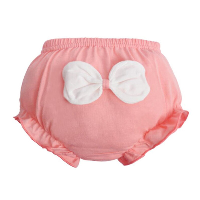 Neue freundlicher Baby Nette Große Bogen Baumwolle Unterwäsche Höschen Art kurze Hose Für freundlicher Unterhosen: Rose