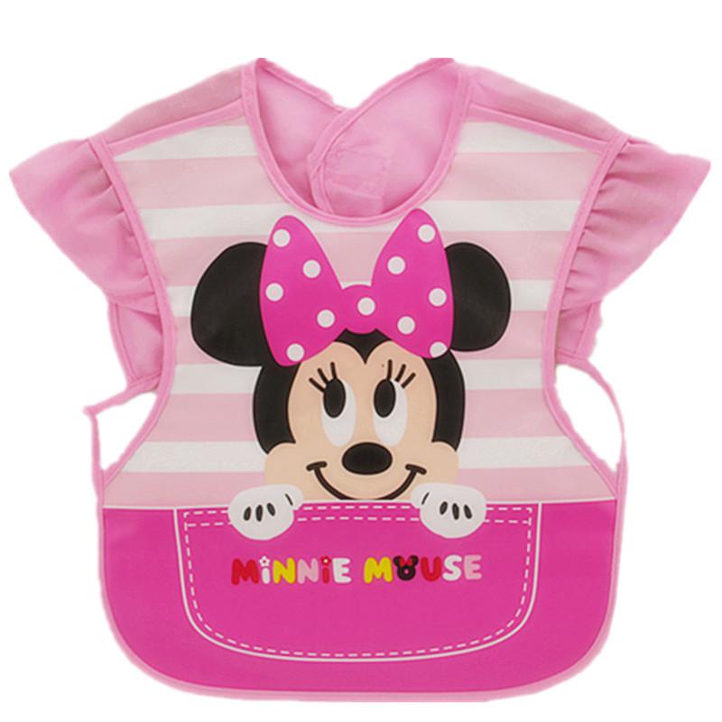 Baby Meal Pocket Waterproof Sleeveless Soft Plastic Baby Bib Meal Overcoat Reverse Dressing: P3