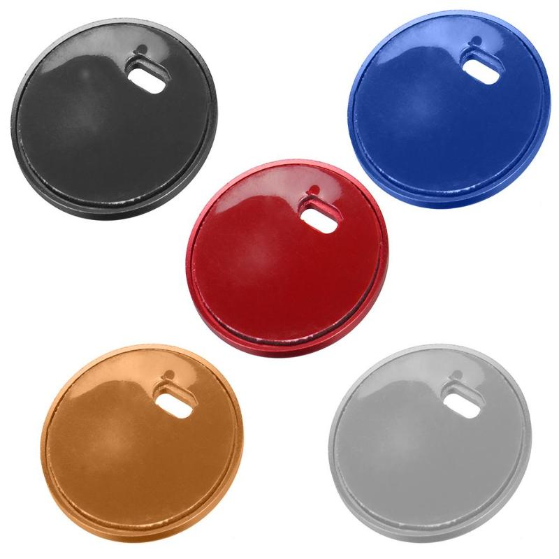 Aluminum Car Engine Start Stop Push Button Switch Replace Cover Trim Cap Sticker for Mazda 3 Axela CX-3 CX-4 CX-5 Styling Tools