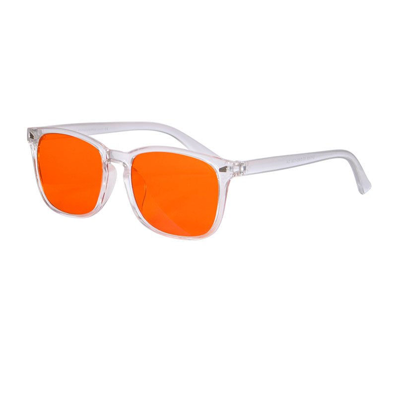 Blue and Green Wavelength Blocking Glasses Disruptive Light Blocking Glasses for Better Sleep Eliminate Eye Strain: black