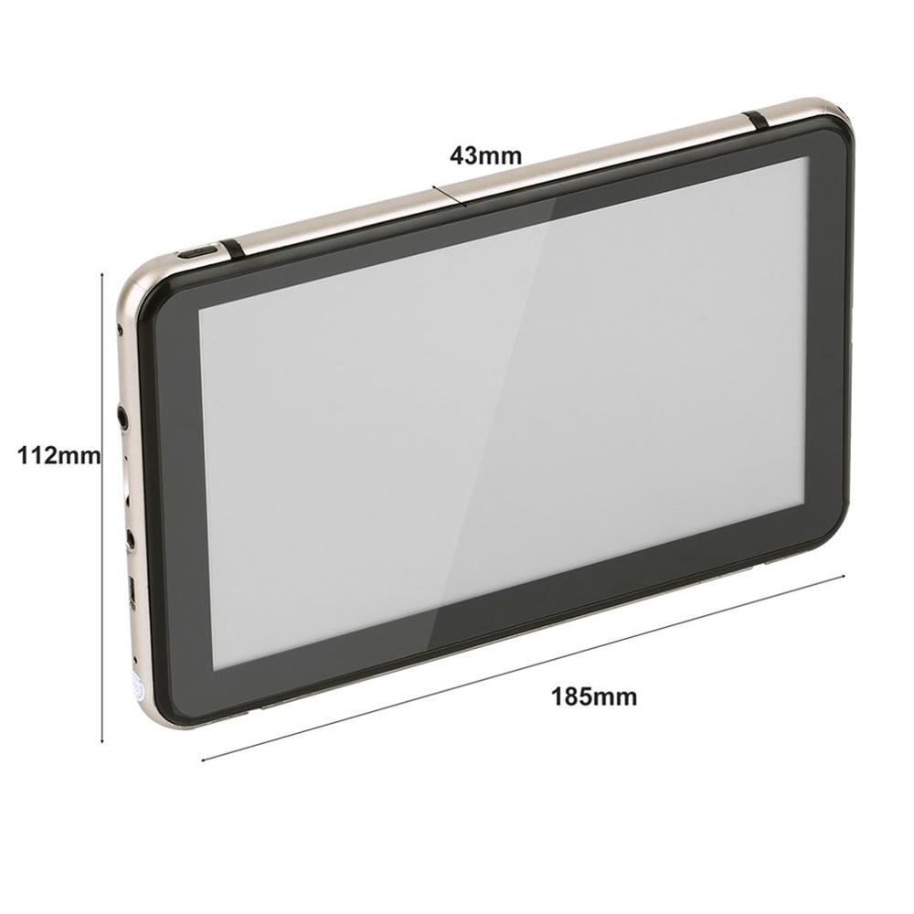 7 Inch Auto Gps Navigatie Voertuig Reizen Data Recorder Smart Voor Android Wifi Ondersteuning Achteruitrijcamera