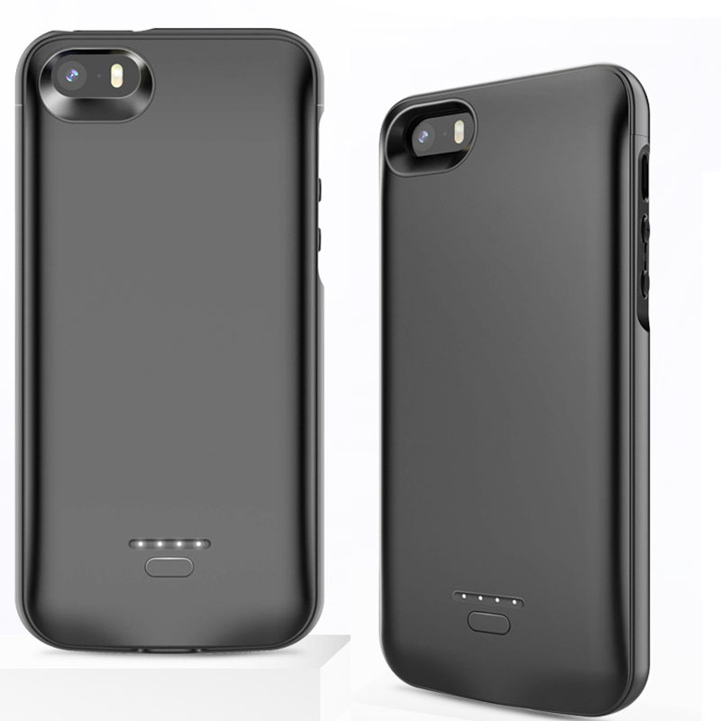 4000Mah Batterij Oplader Voor Iphone 5 5S Se Portable Power Bank Charger Case Voor Iphone Se 5SE 5 5S Batterij Case Cover