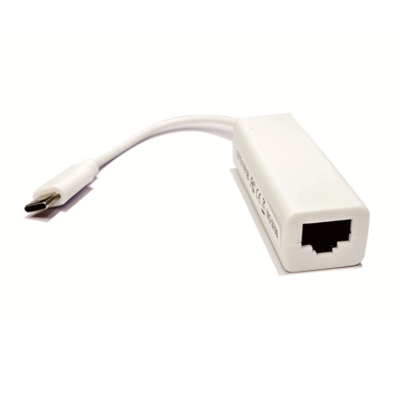 USB-C / TYPE-C Om RJ45 Ethernet Lan Internet Kabel Adapter Lan Voor Macbook Windows 7/8/10 Laptop 10/100Mbps