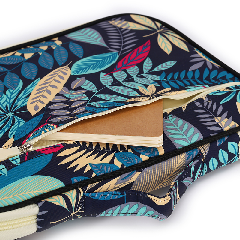 Nylon multifunktionel  a4 mappe dokumenttaske business dokumentmappe opbevaring organisator taske papirvarer skole kontorartikler