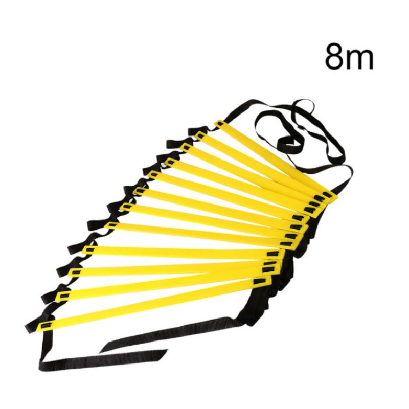 Escaleras de agilidad, correas de nailon para entrenamiento de velocidad y flexibilidad deportiva, equipo de escalera energética para entrenamiento de fútbol y agilidad