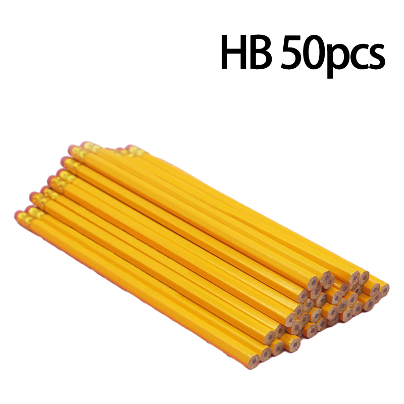 50-150 Stck Gelb Bleistift Mit Radiergummi Spitze HB/2B Bleistift Skizzieren Und Zeichnen Bleistift Lernen Schreibwaren Stift Schüler Schreiben Stift: Burgunderrot