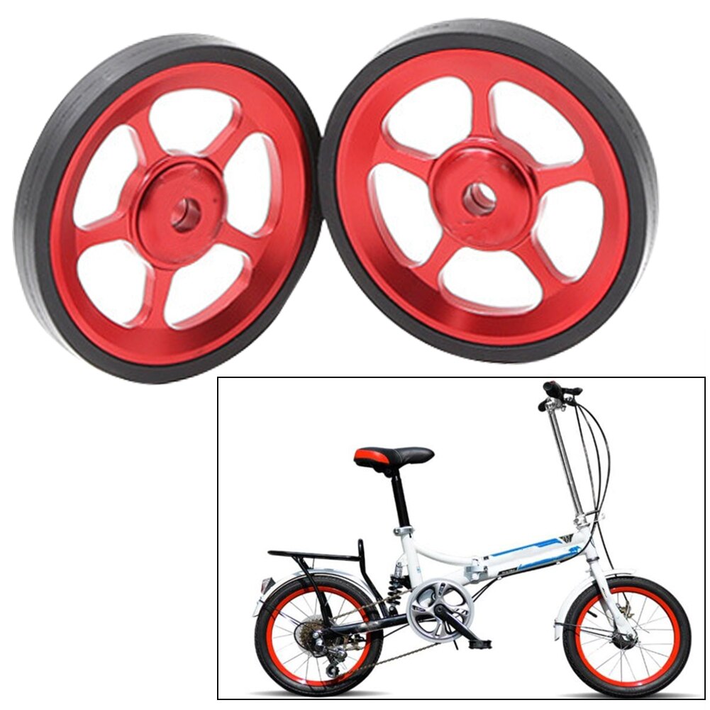 1 par modifikationsstabil mini super let udendørs aluminiumslegering cykel foldecykel cykling lette hjul til brompton 29.5g