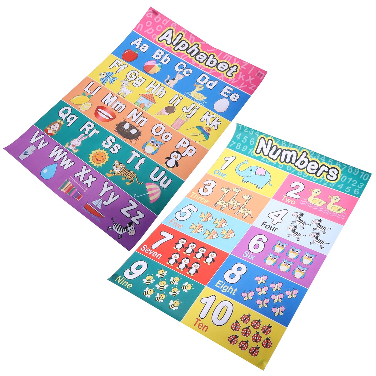 2pcs Early Educational Alphabet Mathematics Childr... – Grandado