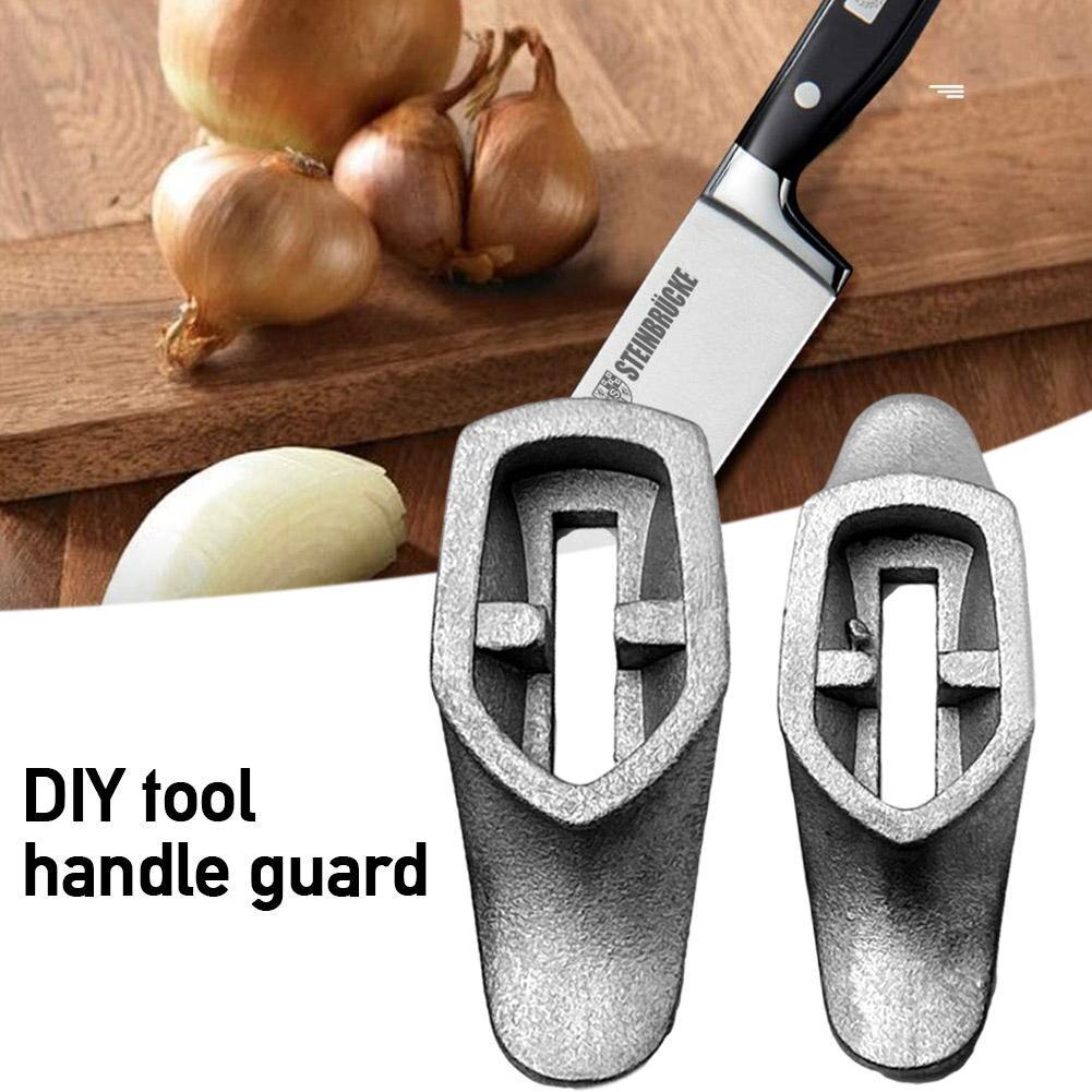 Knife Pommel Finger Guard Bolster Set for Knives Making Handle 2 Kind DIY Tools Make Knife Steel Guard Knife