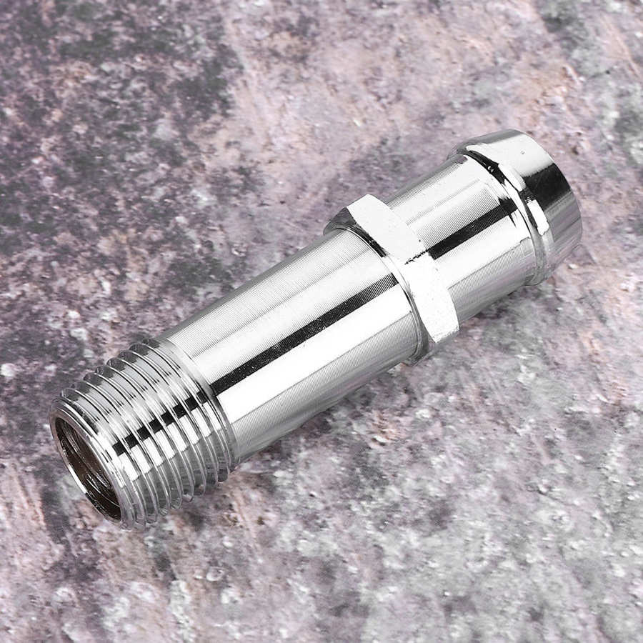 gasoline tank oil tank Steel Water Pump Fitting Heater Hose 1/2in NPT to 3/4in Barb BBC Fit for Chevrolet car