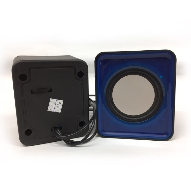 Wired Mini Speakers Usb 2.0 Voor Laptop Pc MP3 Multimedia Speaker Willekeurige Kleur