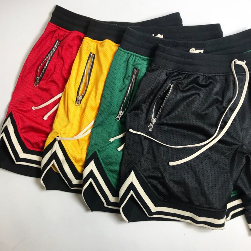 Basketball-sportshorts für herren, 2 in :1 trainingsshorts für fitnessstudio und Fitness, jogginghosen für herren, atmungsaktive kurze Hose für trainieren und Bodybuilding