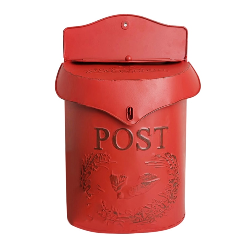 Vintage metall låsbar säkerhet post brev tidning p... – Grandado