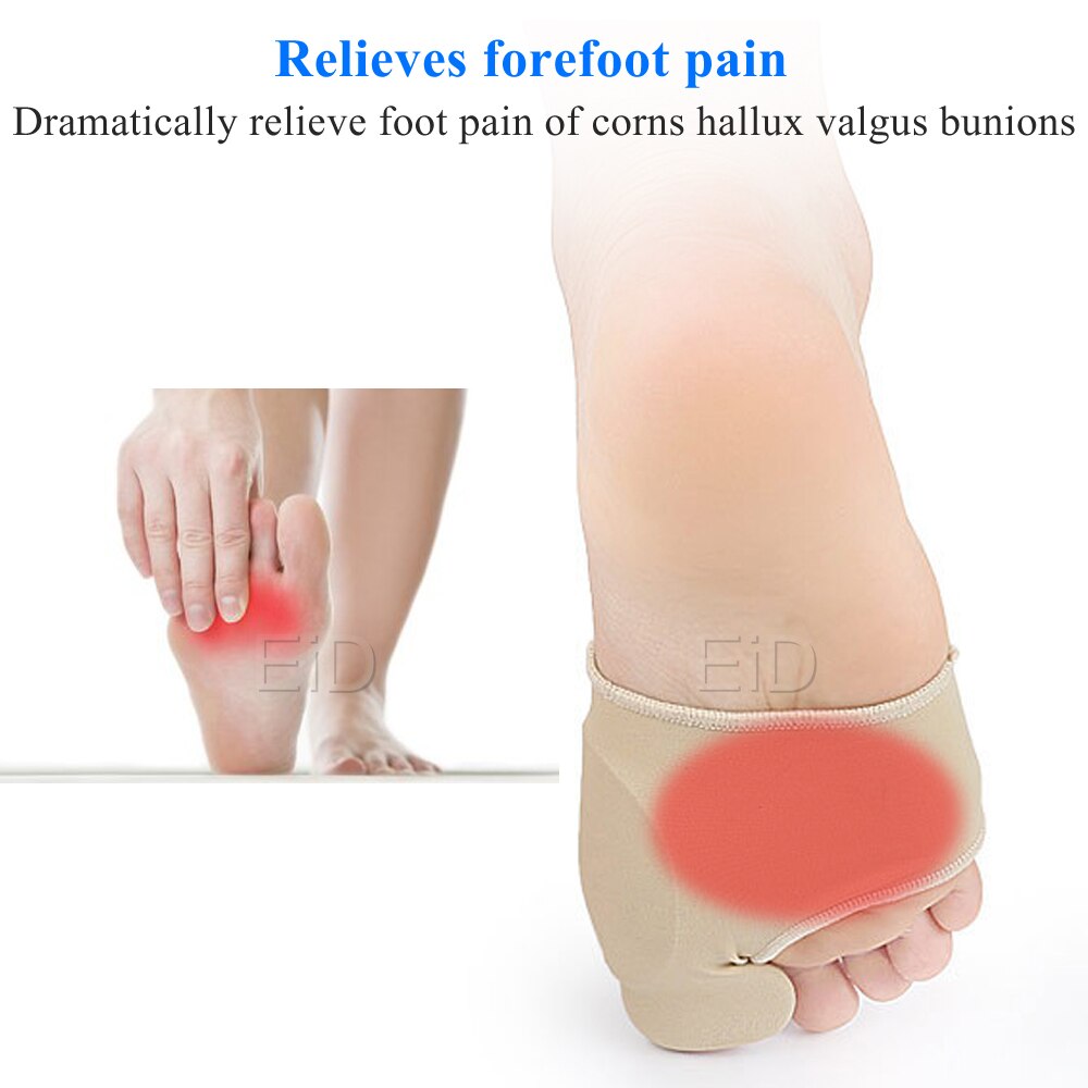 Mjukt ortotiskt skydd tårätare kuddar silikon tåavskiljare korrigerare tummen fötter vårdjusterare hallux valgus innersulor