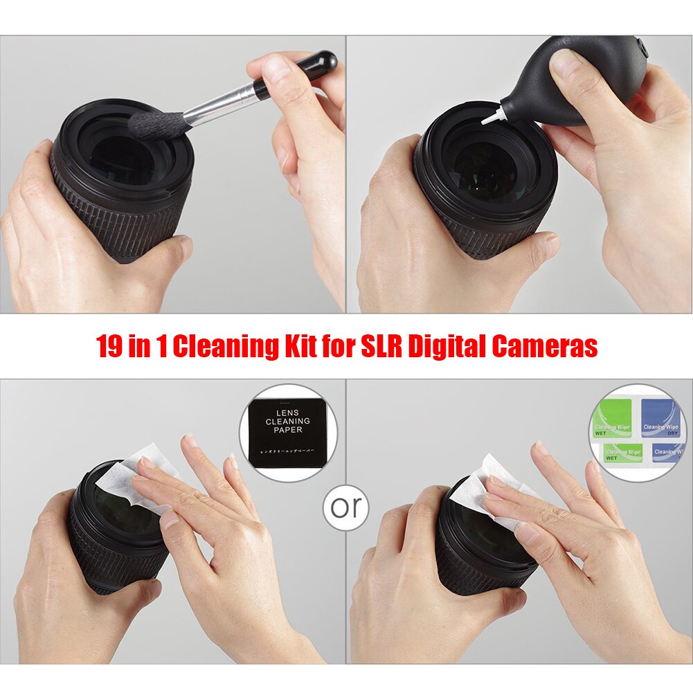 19/47 Stk/set Camera Cleaner Kit Dslr Lens Digitale Camera Sensor Cleaning Kit Voor Sony/Fujifilm/Nikon canon Dv Camera Schone Set