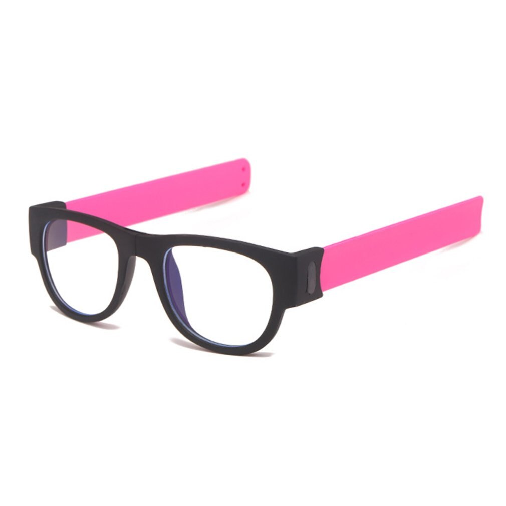 Blu-ray glasses Sports style Universal style Adult student goggles Computer glasses For men and women playing games: Rose Red